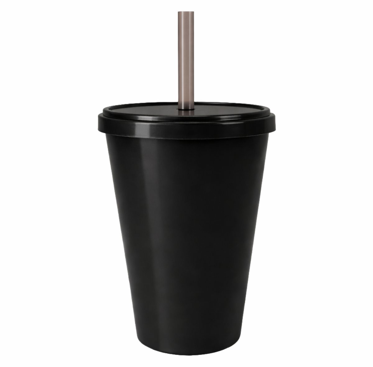 Copo 350 Ml Com Tampa E Canudo