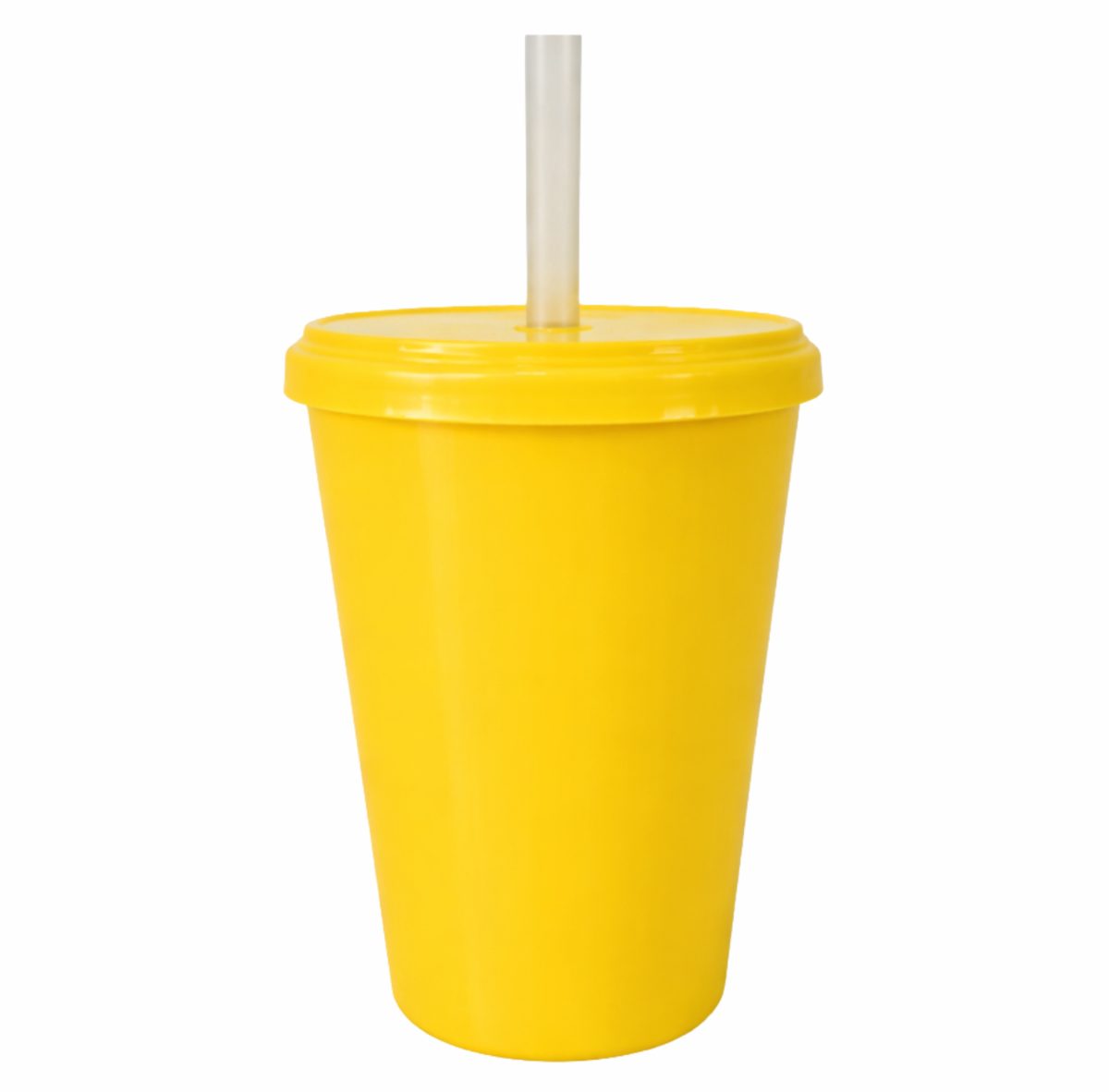 Copo 350 Ml Com Tampa E Canudo