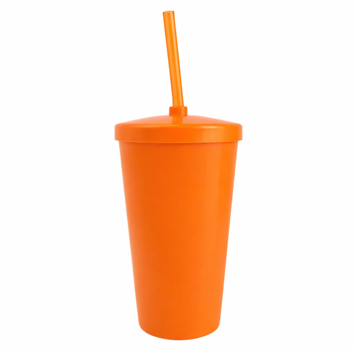 Copo 450 Ml Com Tampa E Canudo