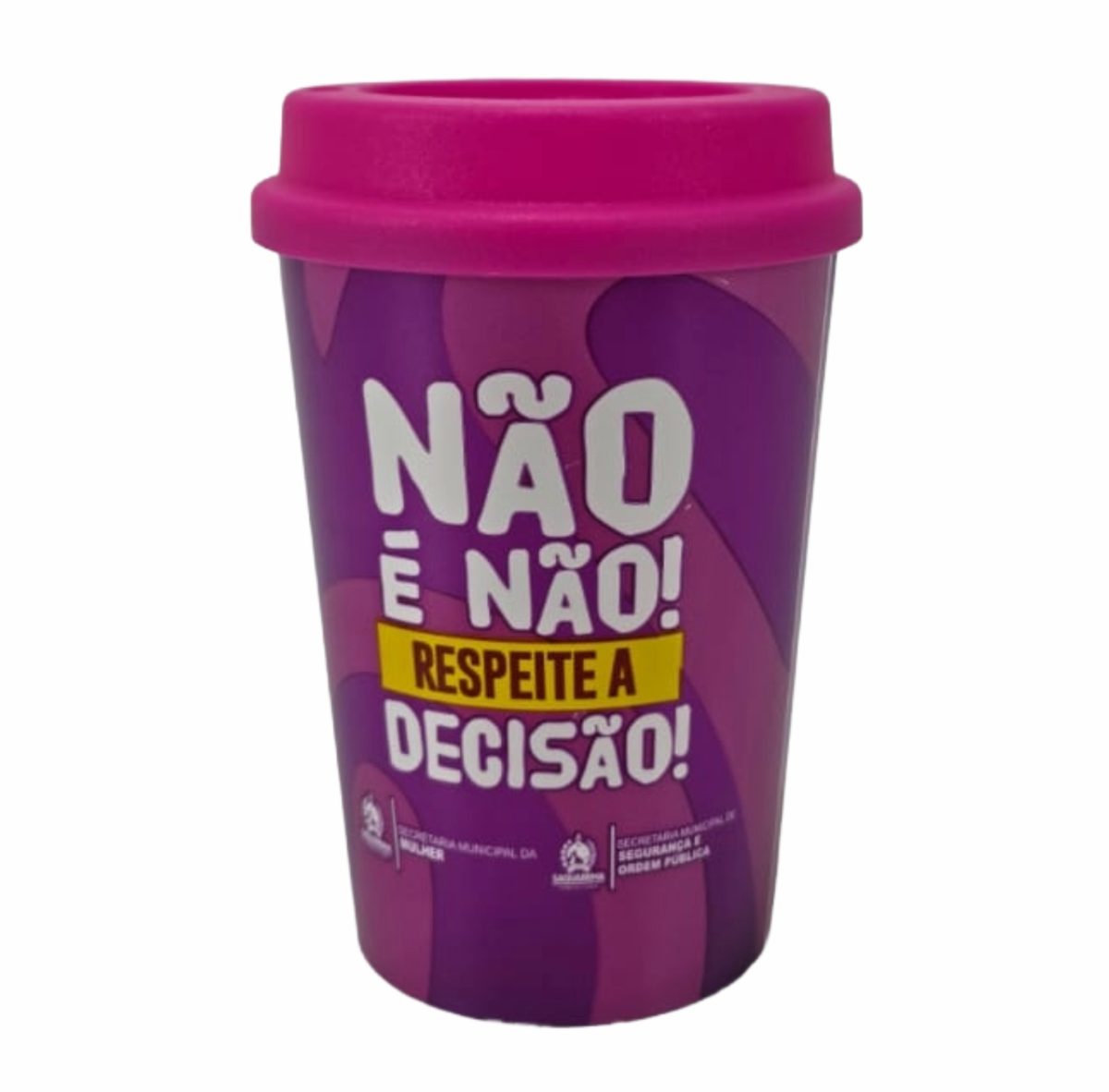 Copo 350 Ml Com Tampa De Café In Mold Label