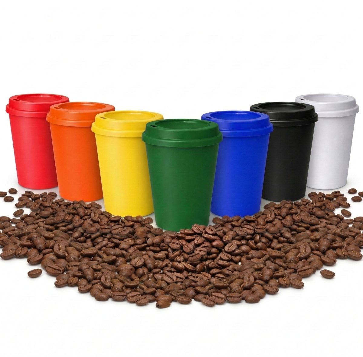 Copo 350 Ml Com Tampa De Café