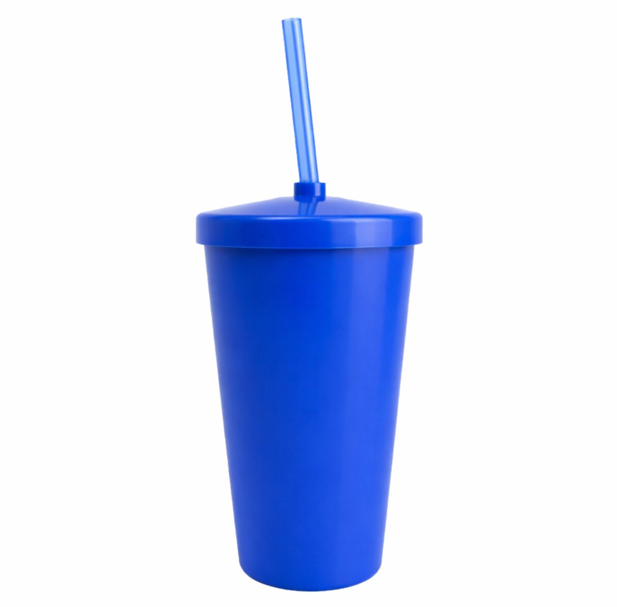 Copo 550 Ml Com Tampa E Canudo