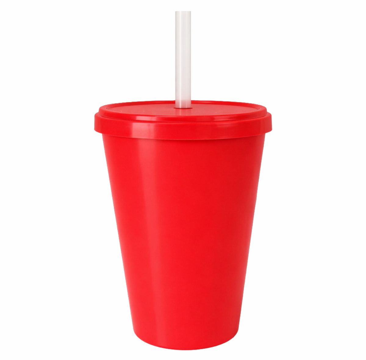 Copo 350 Ml Com Tampa E Canudo