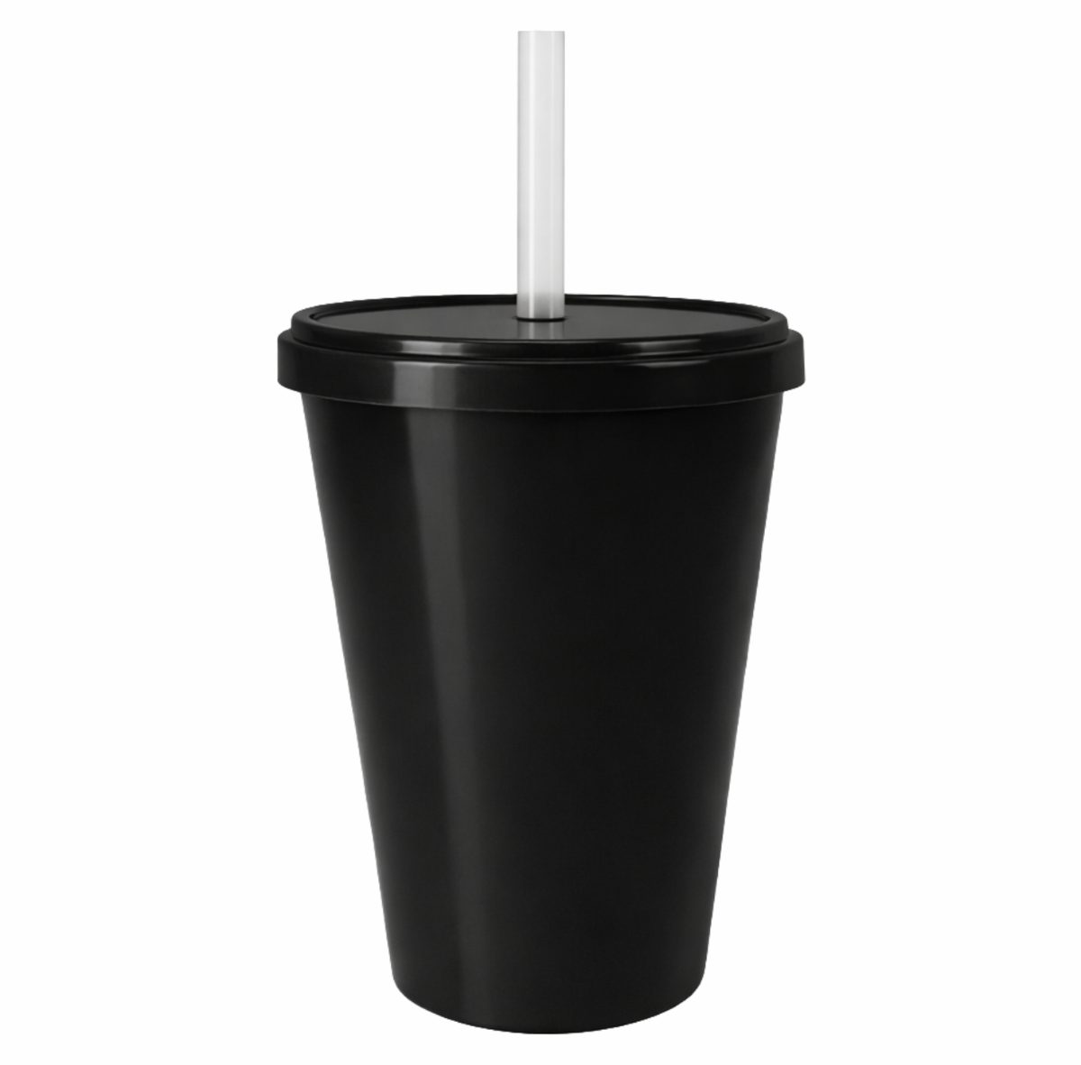 Copo 350 Ml Com Tampa E Canudo