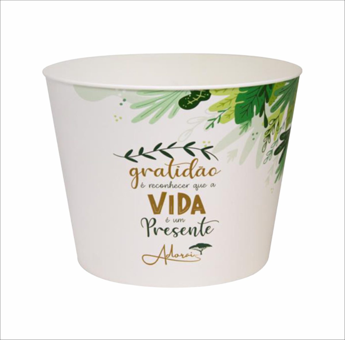 Balde De Pipoca 3 Litros In Mold Label