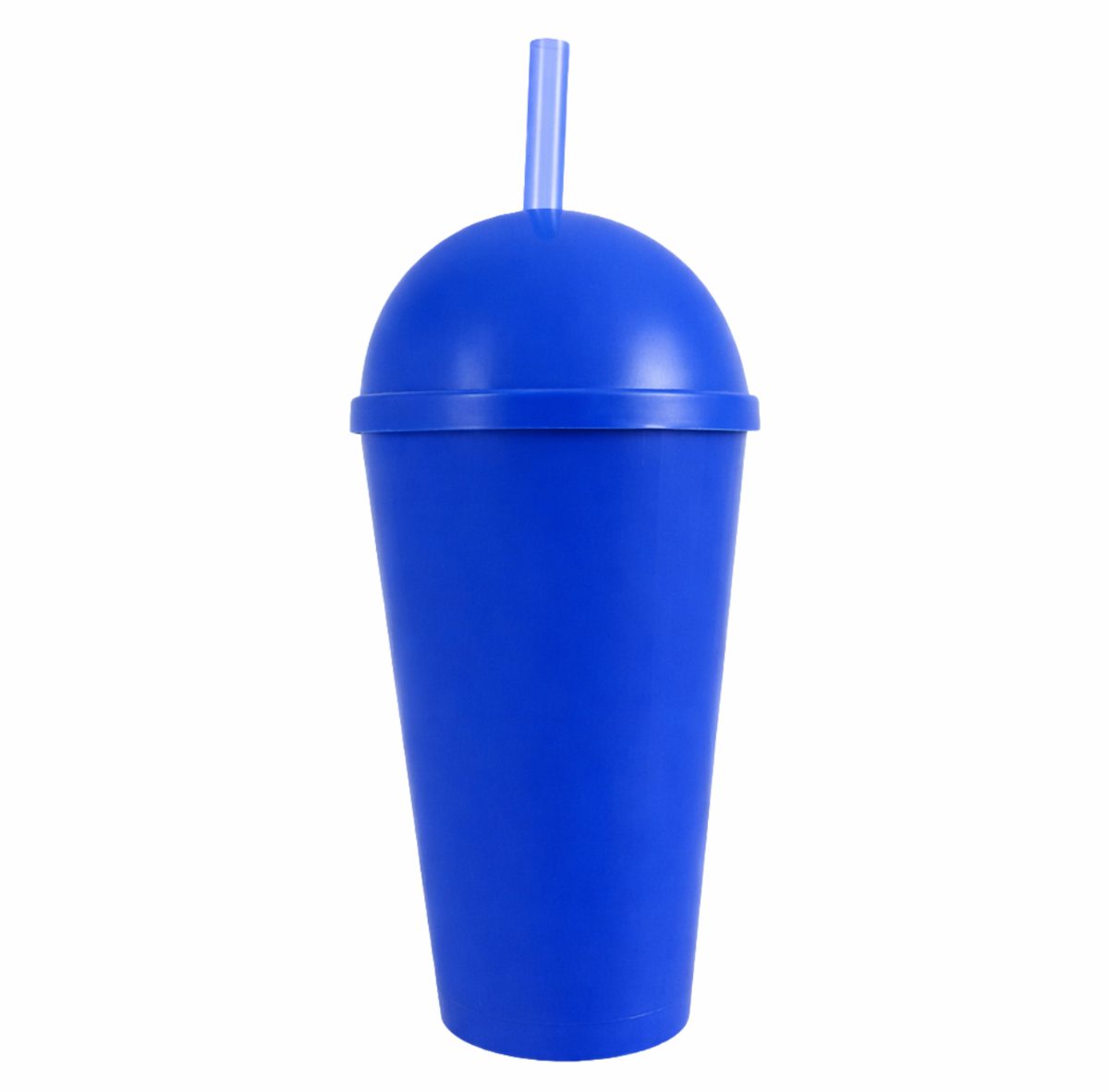 Copo 550 Ml Com Tampa Bola E Canudo