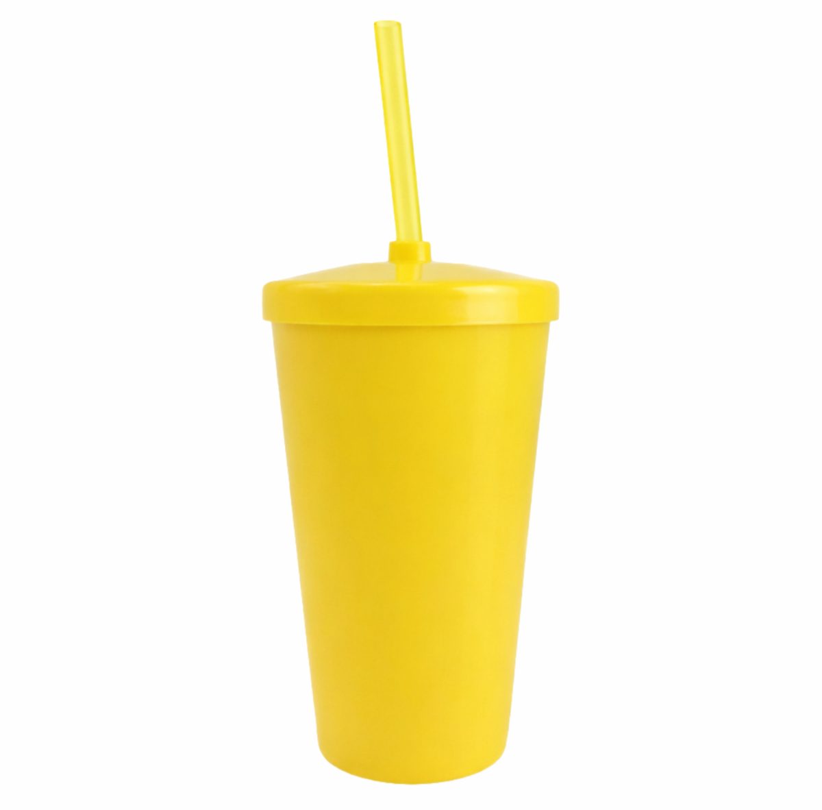 Copo 450 Ml Com Tampa E Canudo