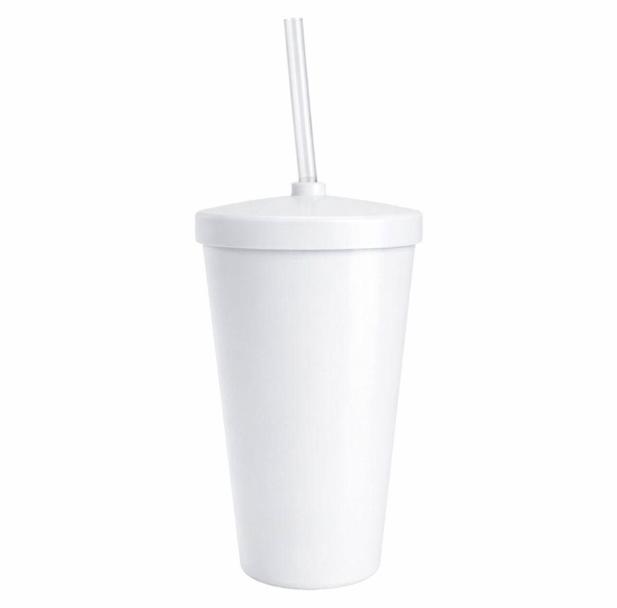 Copo 550 Ml Com Tampa E Canudo
